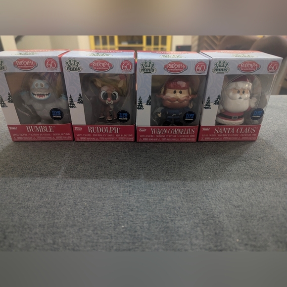 Funko Other - Funko Mini Rudolph Figures Set